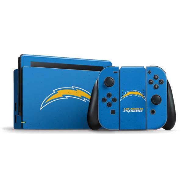 NFL Los Angeles Chargers - Alternate Distressed Nintendo Skins