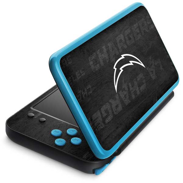 NFL Los Angeles Chargers Black & White Nintendo Skins