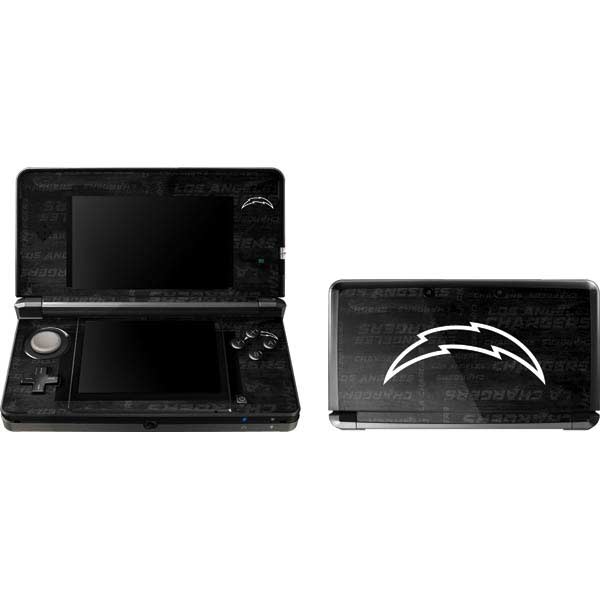NFL Los Angeles Chargers Black & White Nintendo Skins