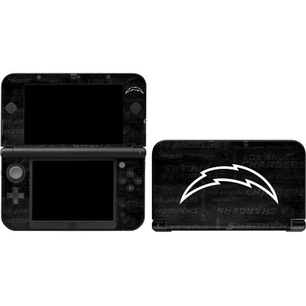 NFL Los Angeles Chargers Black & White Nintendo Skins