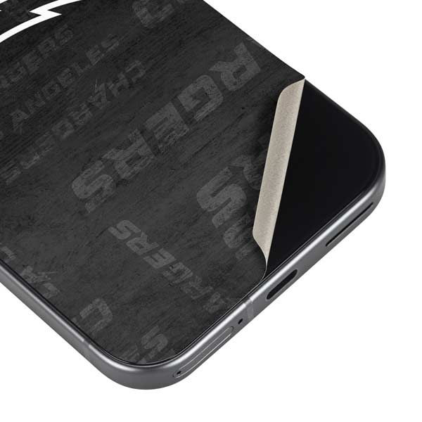 NFL Los Angeles Chargers Black & White Google Pixel 10 Pro XL Skin