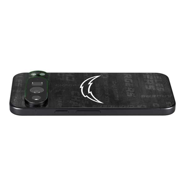 NFL Los Angeles Chargers Black & White Google Pixel 10 Pro XL Skin