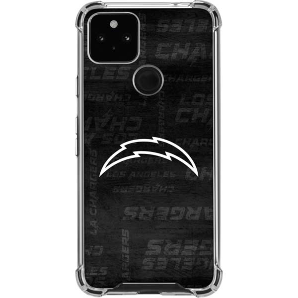 NFL Los Angeles Chargers Black & White Pixel Cases