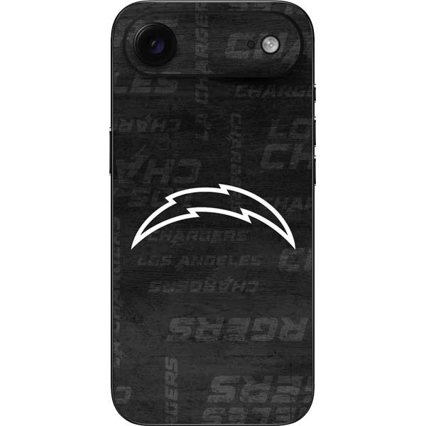 NFL Los Angeles Chargers Black & White iPhone 17 Air Skin