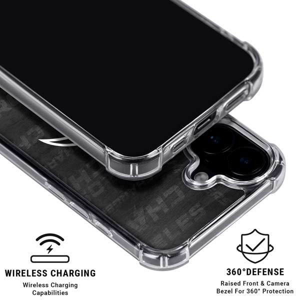 NFL Los Angeles Chargers Black & White iPhone 17 MagSafe Case