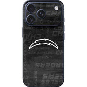 NFL Los Angeles Chargers Black & White iPhone 17 Pro Skin