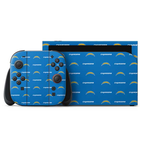 NFL Los Angeles Chargers Blitz Series Nintendo Skins