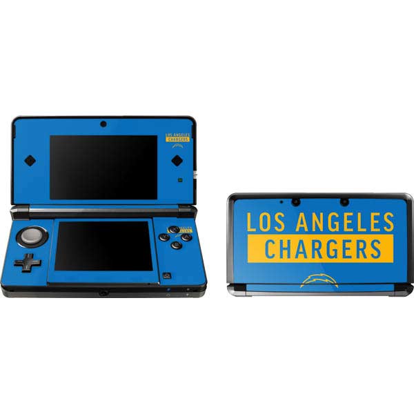 NFL Los Angeles Chargers Blue Performance Series Nintendo Skins