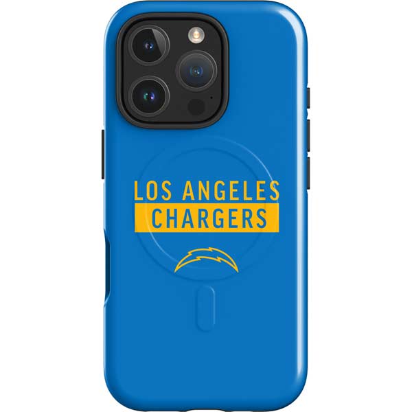 NFL Los Angeles Chargers Blue Performance Series iPhone 16 Pro Max Magsafe Impact Case
