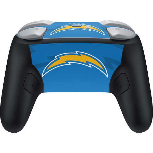 NFL Los Angeles Chargers Double Vision Nintendo Switch 2 (2025) Pro Controller Skin