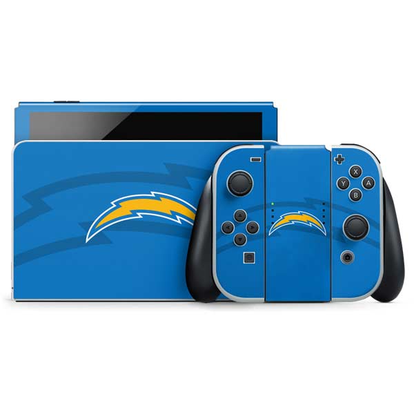 NFL Los Angeles Chargers Double Vision Nintendo Skins