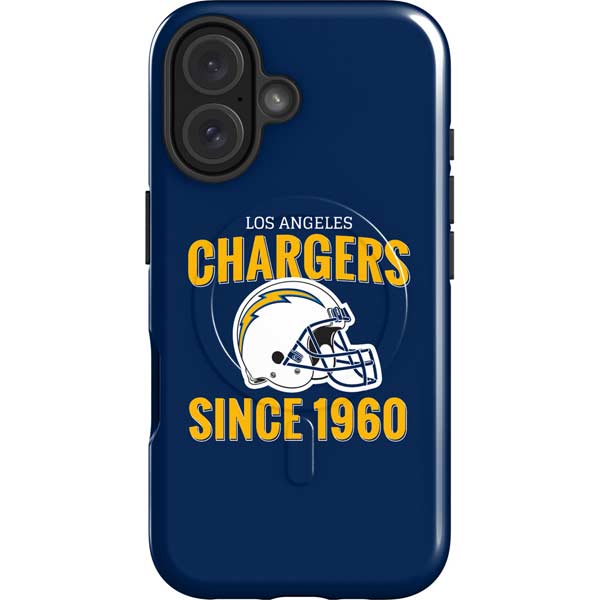 NFL Los Angeles Chargers Helmet iPhone 16 Plus Magsafe Impact Case