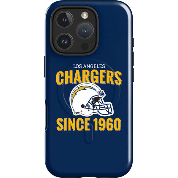 NFL Los Angeles Chargers Helmet iPhone 16 Pro Max Magsafe Impact Case