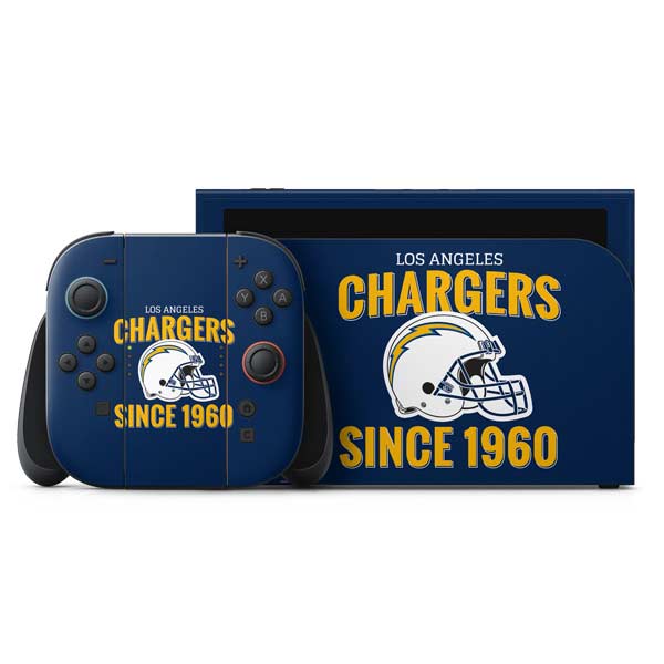 NFL Los Angeles Chargers Helmet Nintendo Skins