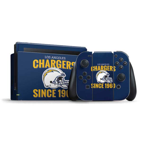 NFL Los Angeles Chargers Helmet Nintendo Skins