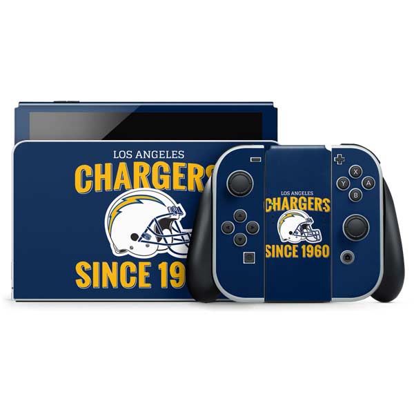 NFL Los Angeles Chargers Helmet Nintendo Skins