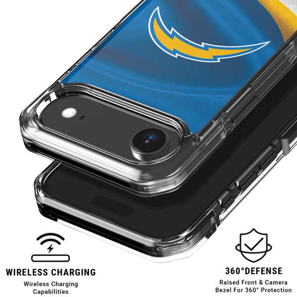 NFL Los Angeles Chargers iPhone 17 Air Clear Case