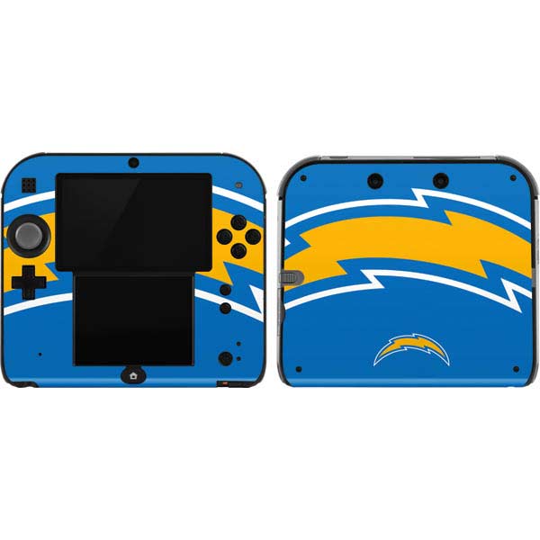 NFL Los Angeles Chargers Large Logo Nintendo Skins