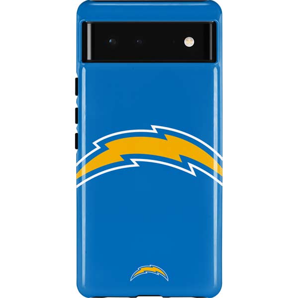 NFL Los Angeles Chargers Large Logo Pixel Cases