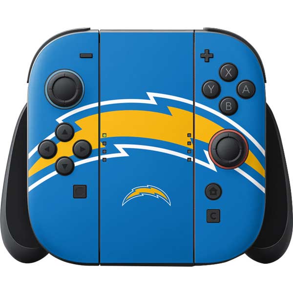 NFL Los Angeles Chargers Large Logo Nintendo Skins