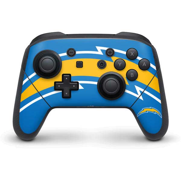 NFL Los Angeles Chargers Large Logo Nintendo Skins