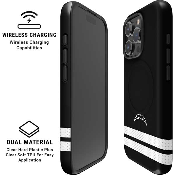 NFL Los Angeles Chargers Shutout iPhone 16 Pro Max Magsafe Impact Case