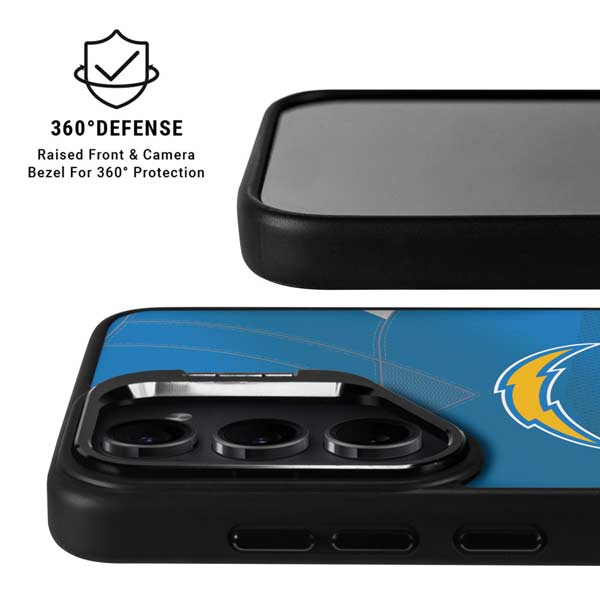 NFL Los Angeles Chargers Team Jersey Galaxy S26 Plus Kickstand Case