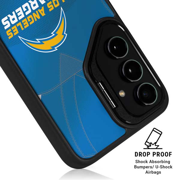 NFL Los Angeles Chargers Team Jersey Galaxy S26 Plus Kickstand Case