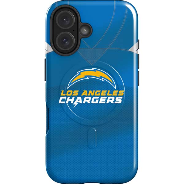 NFL Los Angeles Chargers Team Jersey iPhone 16 Plus Magsafe Impact Case