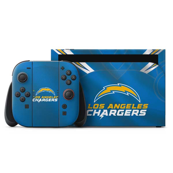 NFL Los Angeles Chargers Team Jersey Nintendo Skins