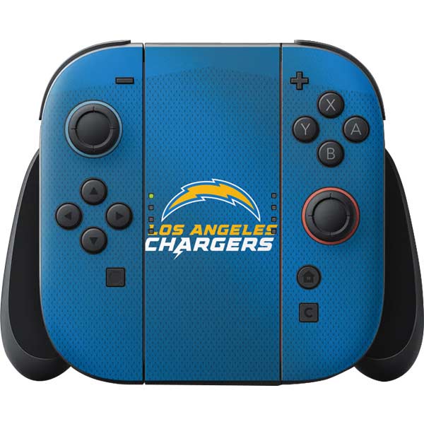 NFL Los Angeles Chargers Team Jersey Nintendo Skins