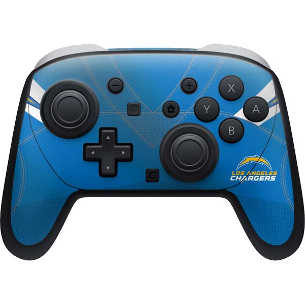 NFL Los Angeles Chargers Team Jersey Nintendo Skins