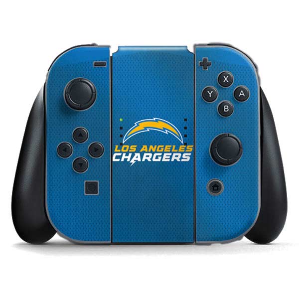 NFL Los Angeles Chargers Team Jersey Nintendo Skins