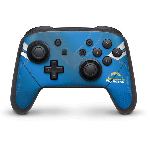 NFL Los Angeles Chargers Team Jersey Nintendo Skins