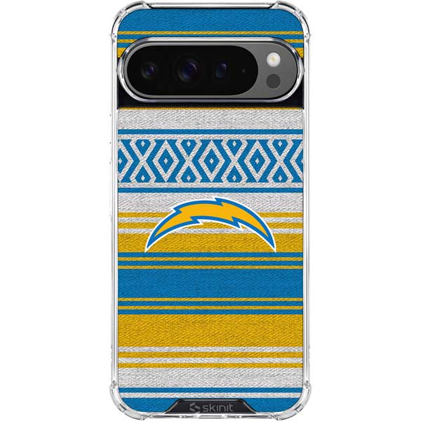 NFL Los Angeles Chargers Trailblazer Google Pixel 10 Pro Clear Case
