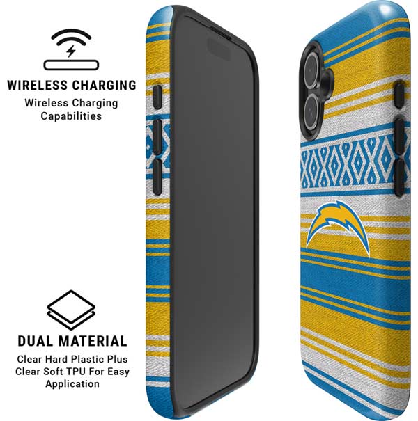 NFL Los Angeles Chargers Trailblazer iPhone 16 Magsafe Impact Case