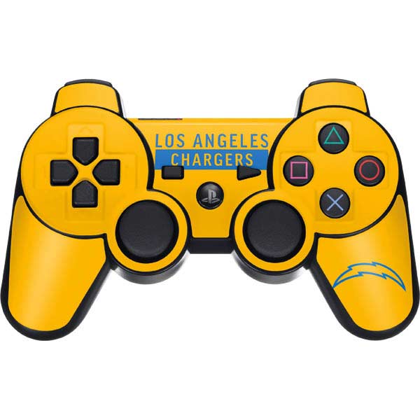 Los Angeles Chargers Yellow Performance Series PS3 Dual Shock wireless ...