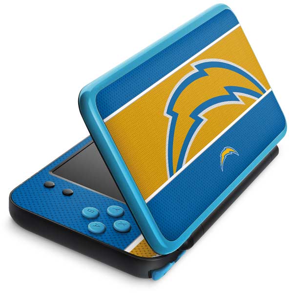 NFL Los Angeles Chargers Zone Block Nintendo Skins