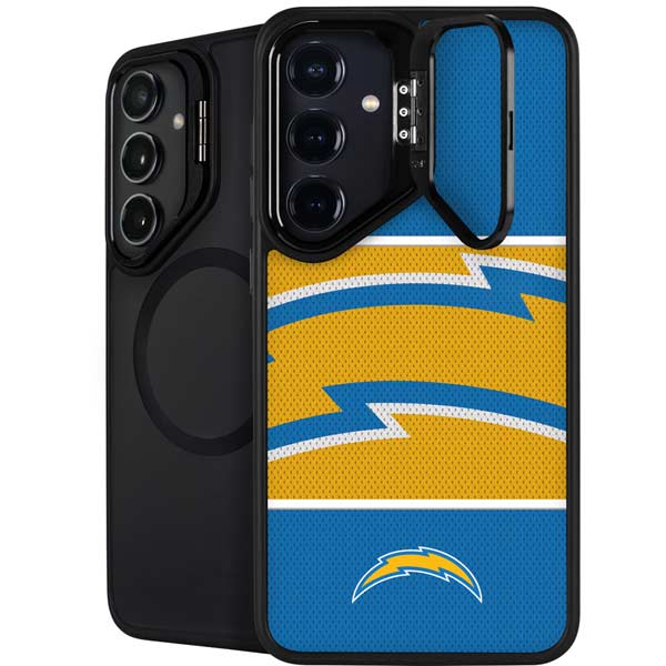 NFL Los Angeles Chargers Zone Block Galaxy S26 Plus Kickstand Case