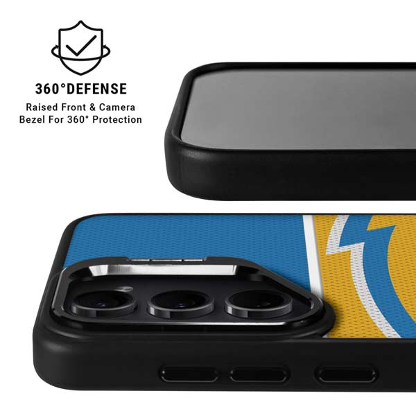 NFL Los Angeles Chargers Zone Block Galaxy S26 Ultra Kickstand Case