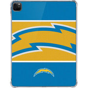 NFL Los Angeles Chargers Zone Block iPad Pro 11in (2024) Clear Case