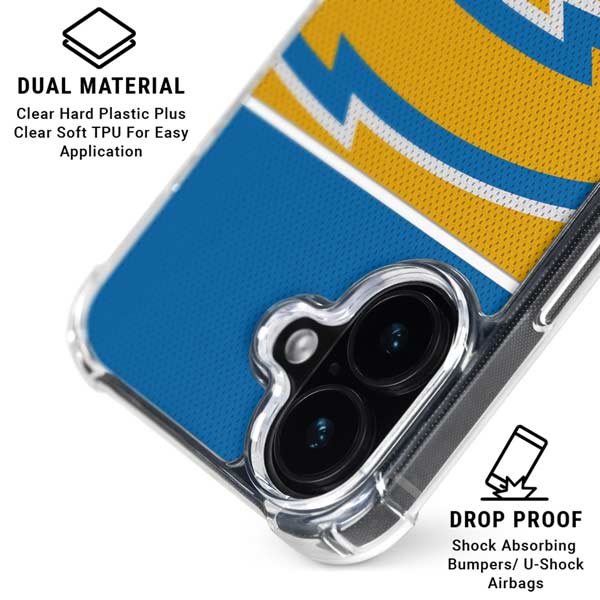 NFL Los Angeles Chargers Zone Block iPhone 17 MagSafe Case