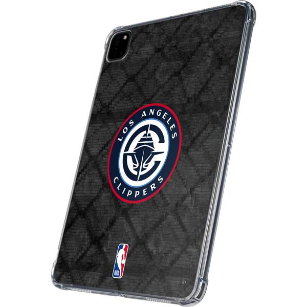 NBA Los Angeles Clippers Black Rust iPad Pro 11in (2024) Clear Case