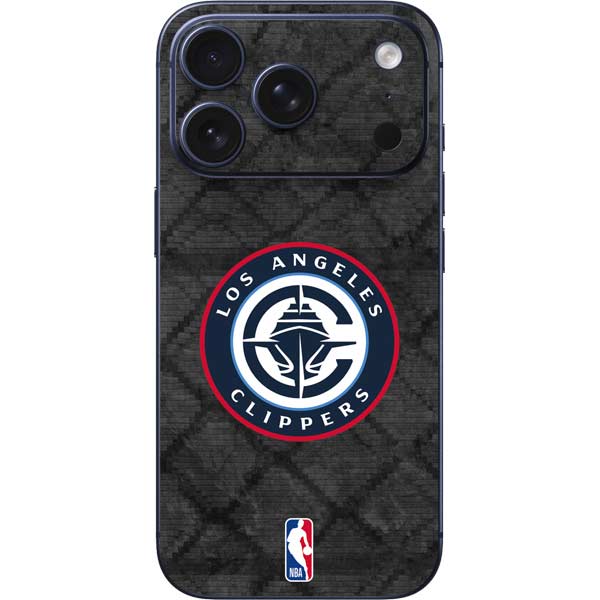 NBA Los Angeles Clippers Black Rust iPhone 17 Pro Max Skin