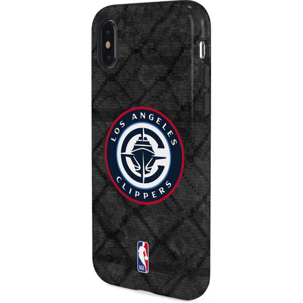 NBA Los Angeles Clippers Black Rust iPhone XS Pro Case
