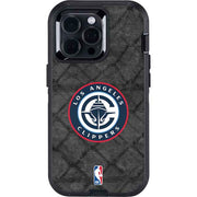 NBA Los Angeles Clippers Black Rust Otterbox Defender iPhone Skin