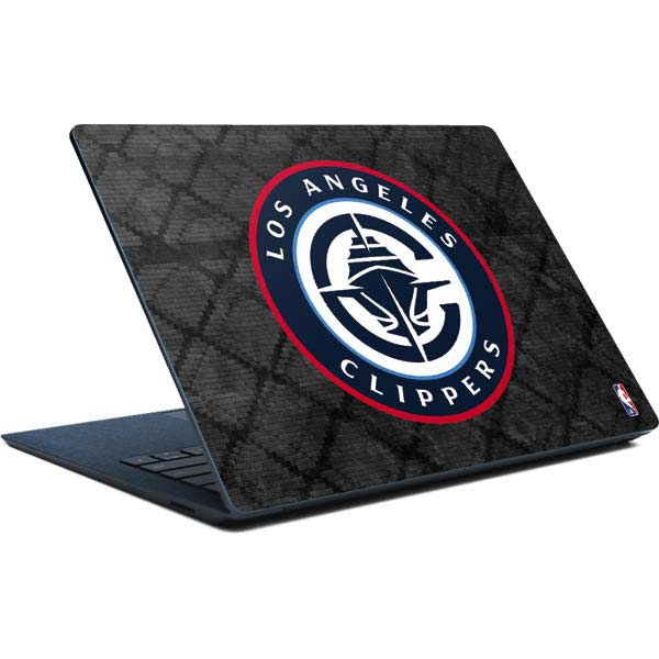 NBA Los Angeles Clippers Black Rust Surface Laptop Skin