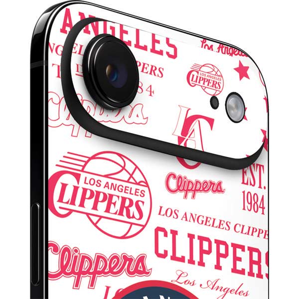NBA Los Angeles Clippers Blast Logos iPhone 17 Air Skin