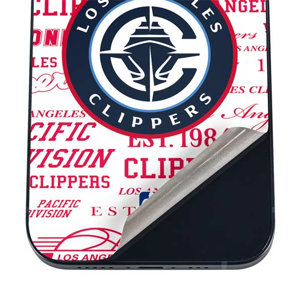 NBA Los Angeles Clippers Blast Logos iPhone 17 Air Skin