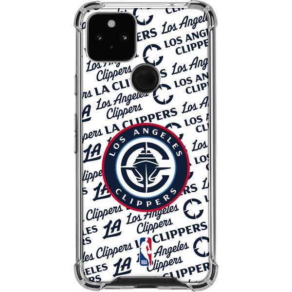 NBA Los Angeles Clippers Blast Text Pixel Cases